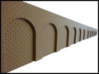 round arches, H0, high left, sandstone-red