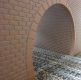 tunnel tubes HO, Quader Mauerwerk, sandstone-red