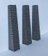 Pillar narrow Quarry Stone 6 pieces H0 grey 307011