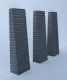 Pillar wide Quarry Stone 6 pieces H0 grey 307021